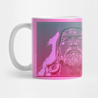 Vaporwave Genghis Khan 4219 Ulaanbaatar Mug